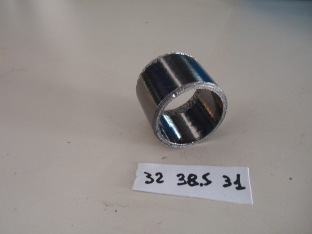 Boccola in grafite giunzione scarico