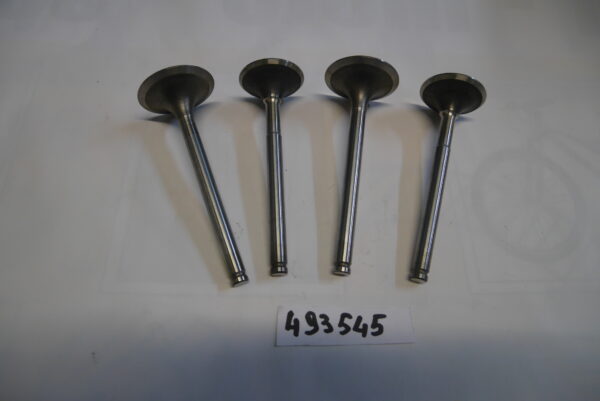 Valvole 2 aspira. 2 scarico   Piaggio  493545  Kit